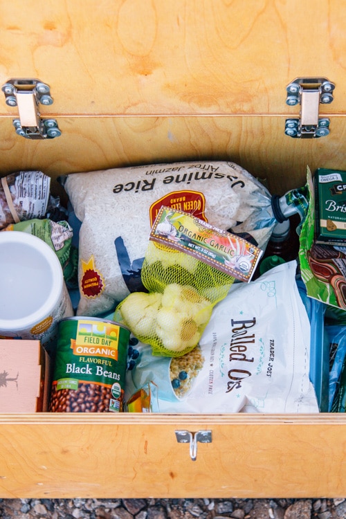 How to Stock a Camping Pantry Fresh Off The Grid