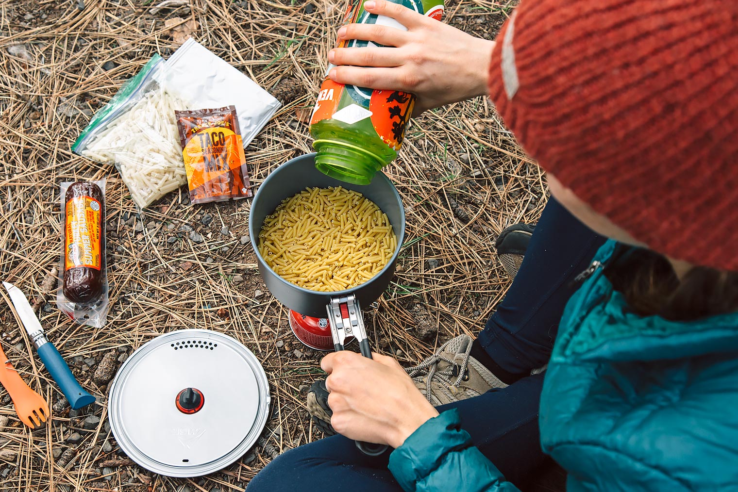20+ Simple Backpacking Meal Ideas using items from Trader Joe's