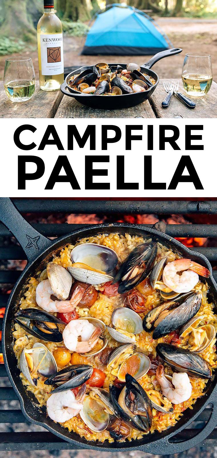 Seafood Campfire Paella Recipe Fresh Off the Grid