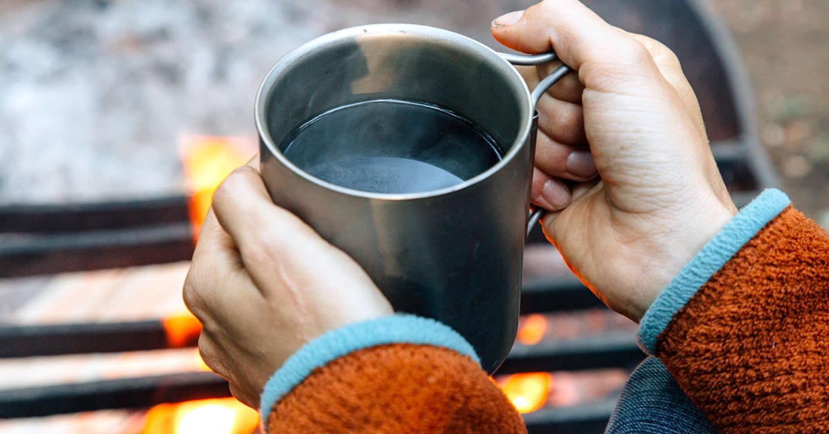 How To Use A Camping Coffee Percolator: A Photo Guide - Campfires