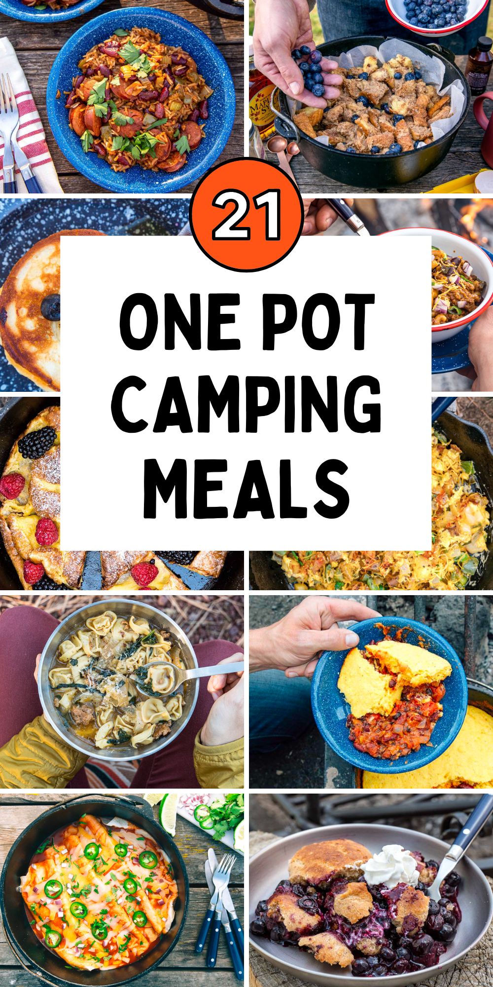 21 One Pot Tenting Meals - Nedchi Consult
