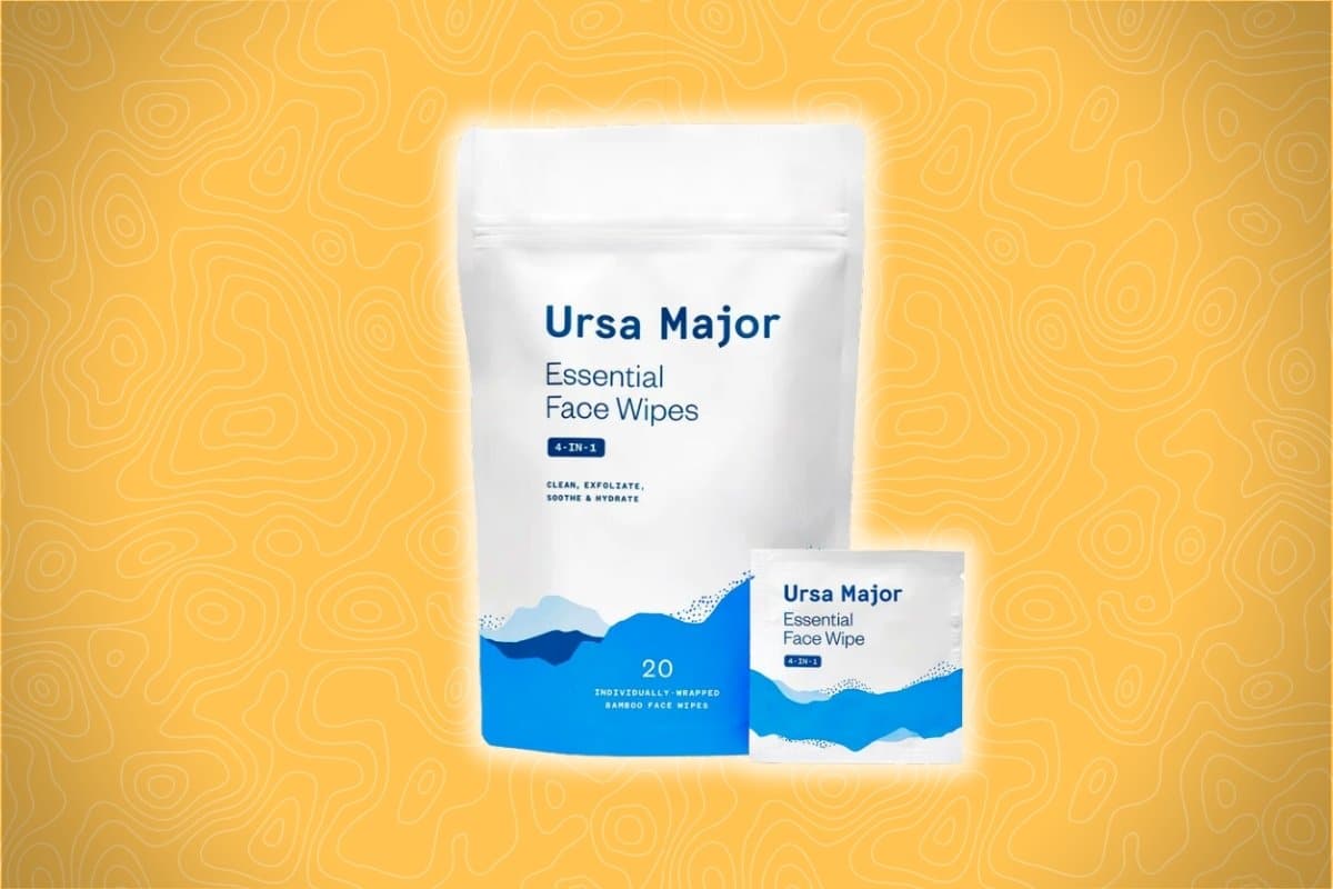 Ursa Major Face Wipes product image.
