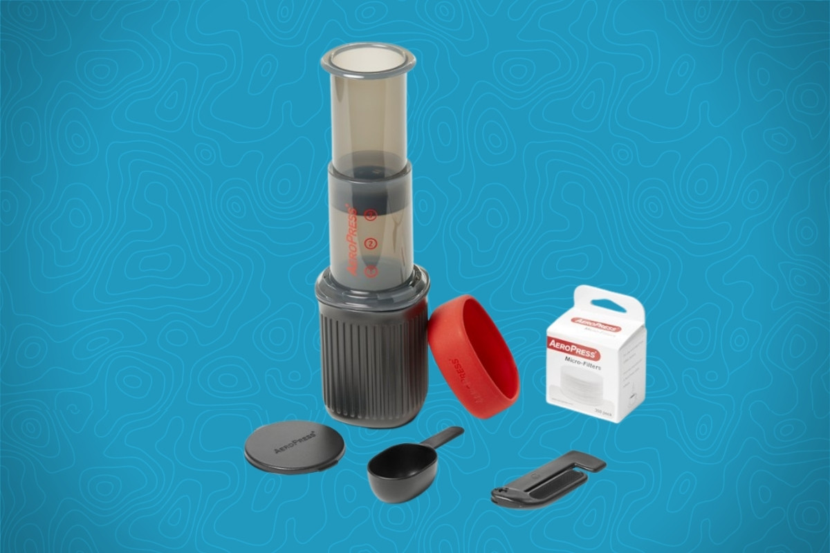 Aeropress GO Coffee Maker product image.