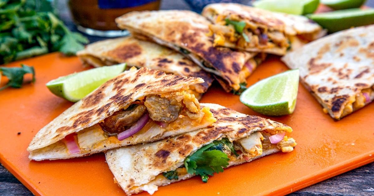 BBQ Chicken Quesadillas - Fresh Off The Grid