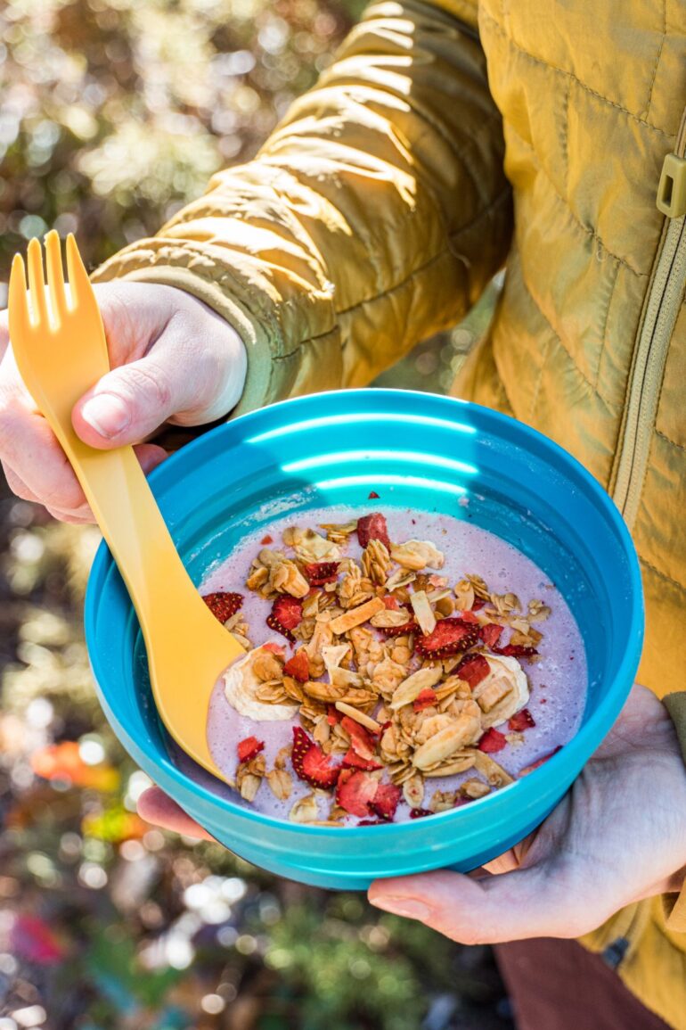 Backpacking Yogurt Parfait Fresh Off The Grid