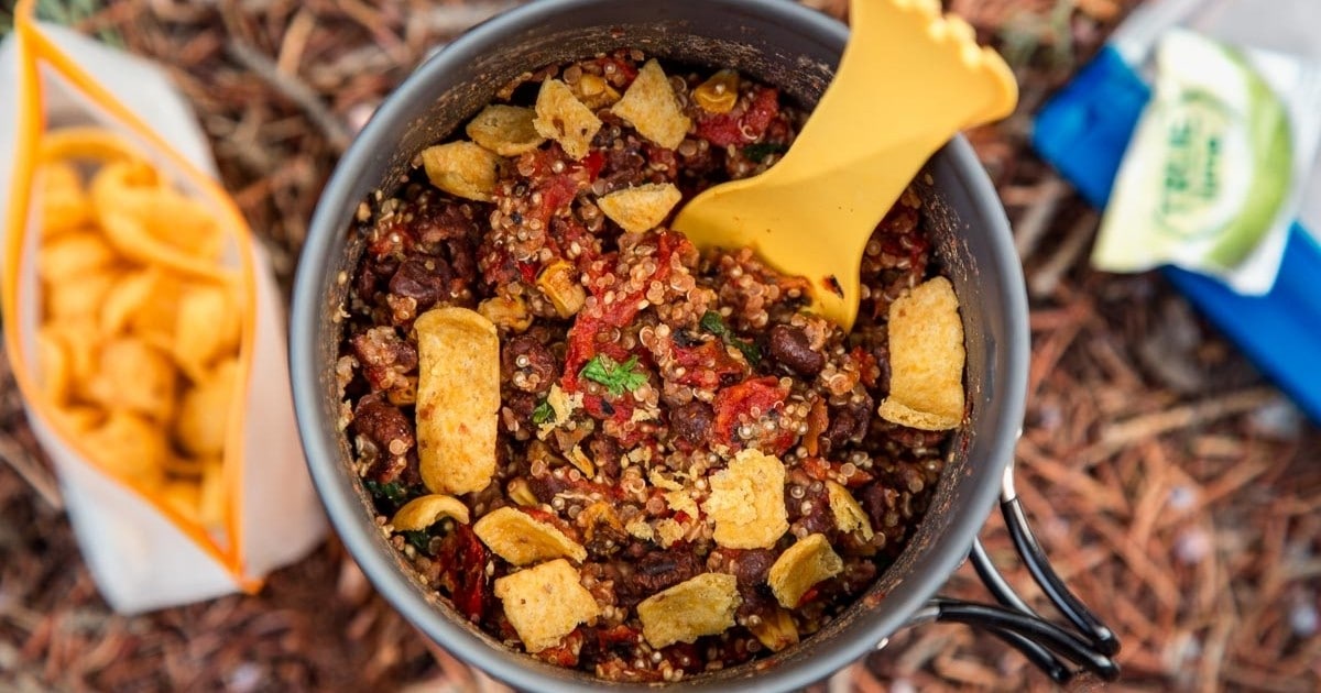 Backpacking Quinoa Burrito Bowl Fresh Off The Grid
