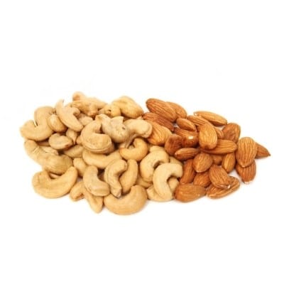 Cashews and almonds
