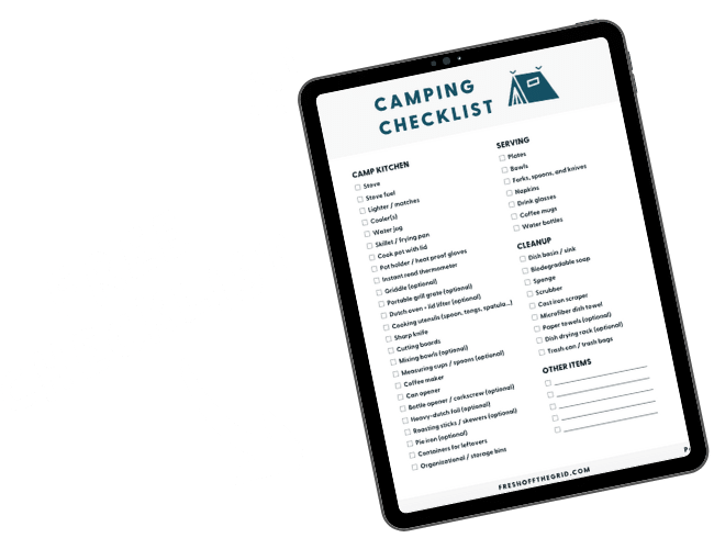 Free checklist