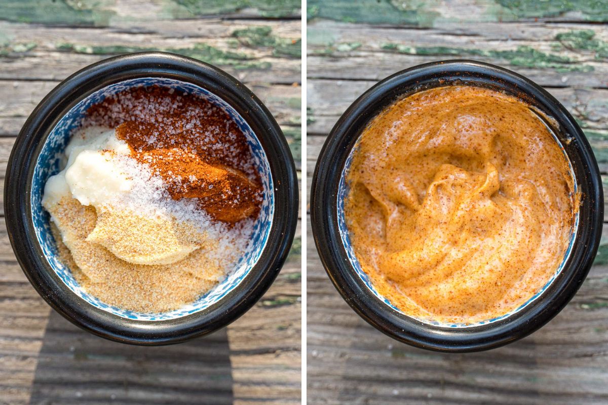 Make the chipotle mayo in a small bowl