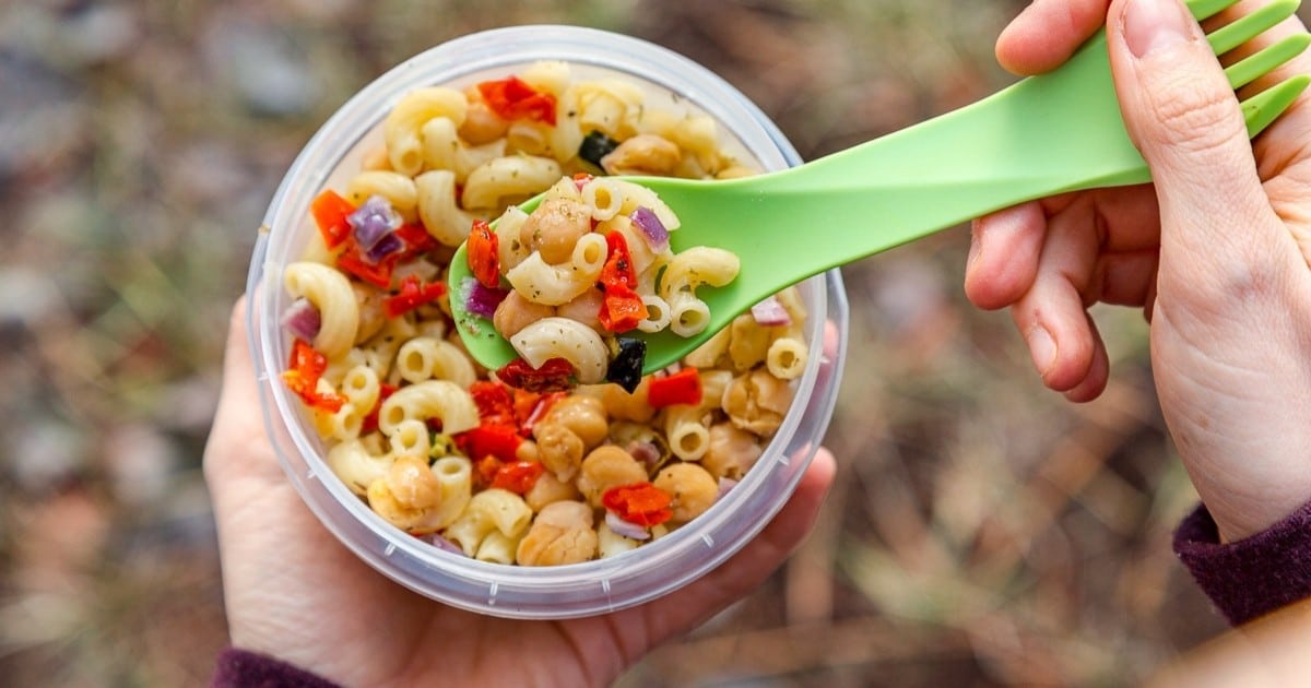 Cold Soaked Pasta Salad (Dehydrated Backpacking Recipe) Fresh Off The