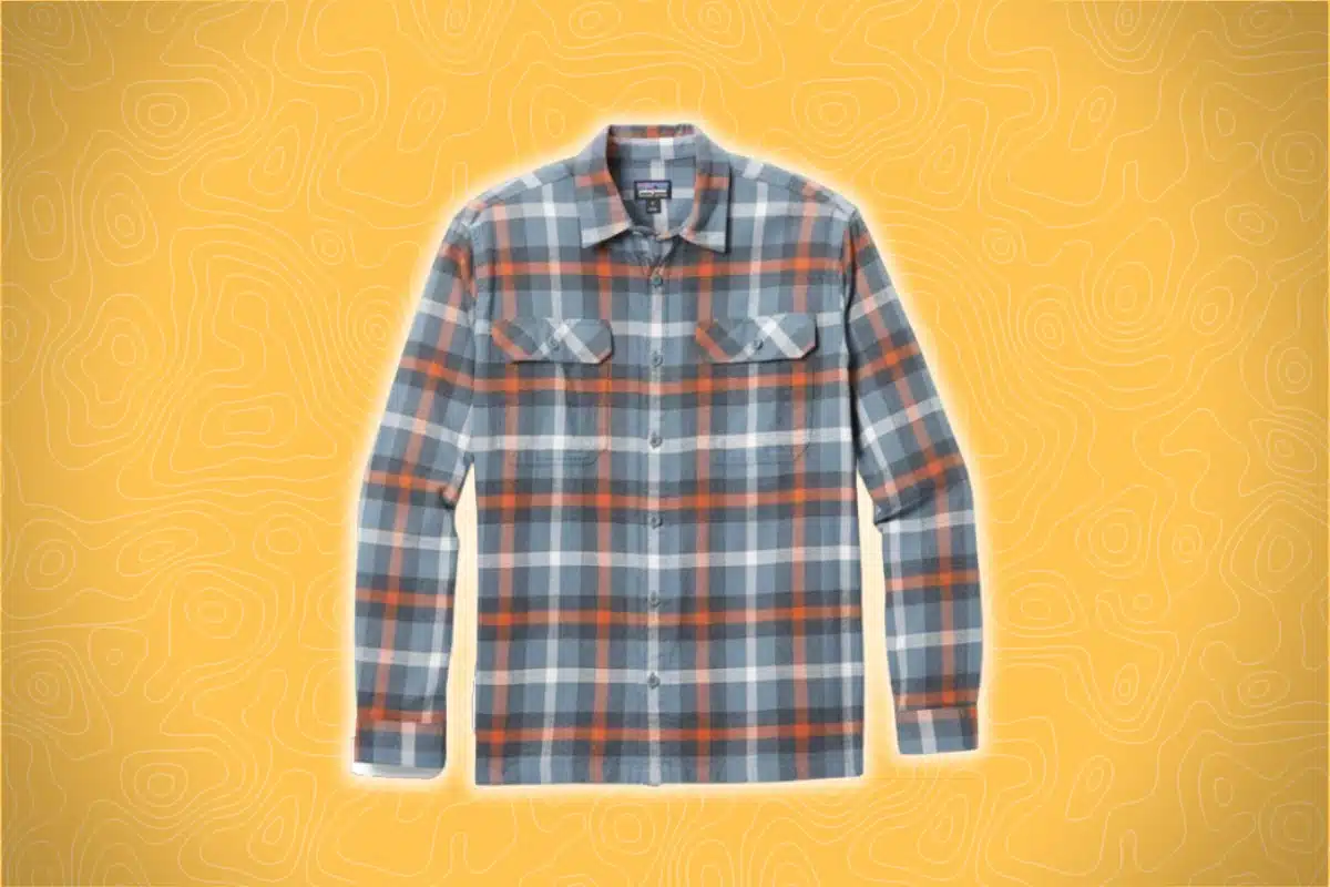 patagonia flannel shirt product image