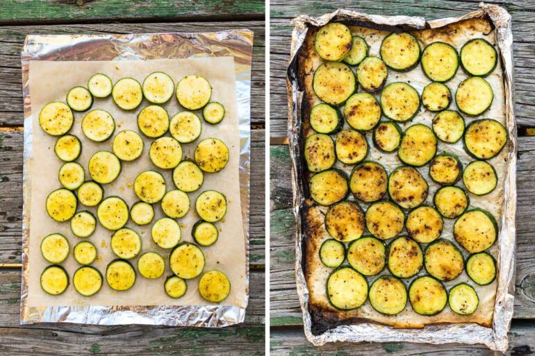 Grilled zucchini (2 ways!) LIVE LOVE AND CARE