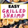 Succulent shrimp grilled to perfection: your easy and delicious seafood feast awaits!.