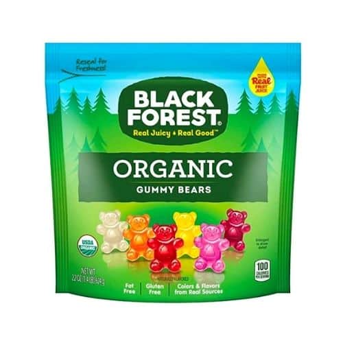 Organic gummy bear packaging