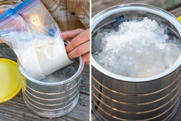 How to Make Ice Cream In A Bag - Fresh Off The Grid