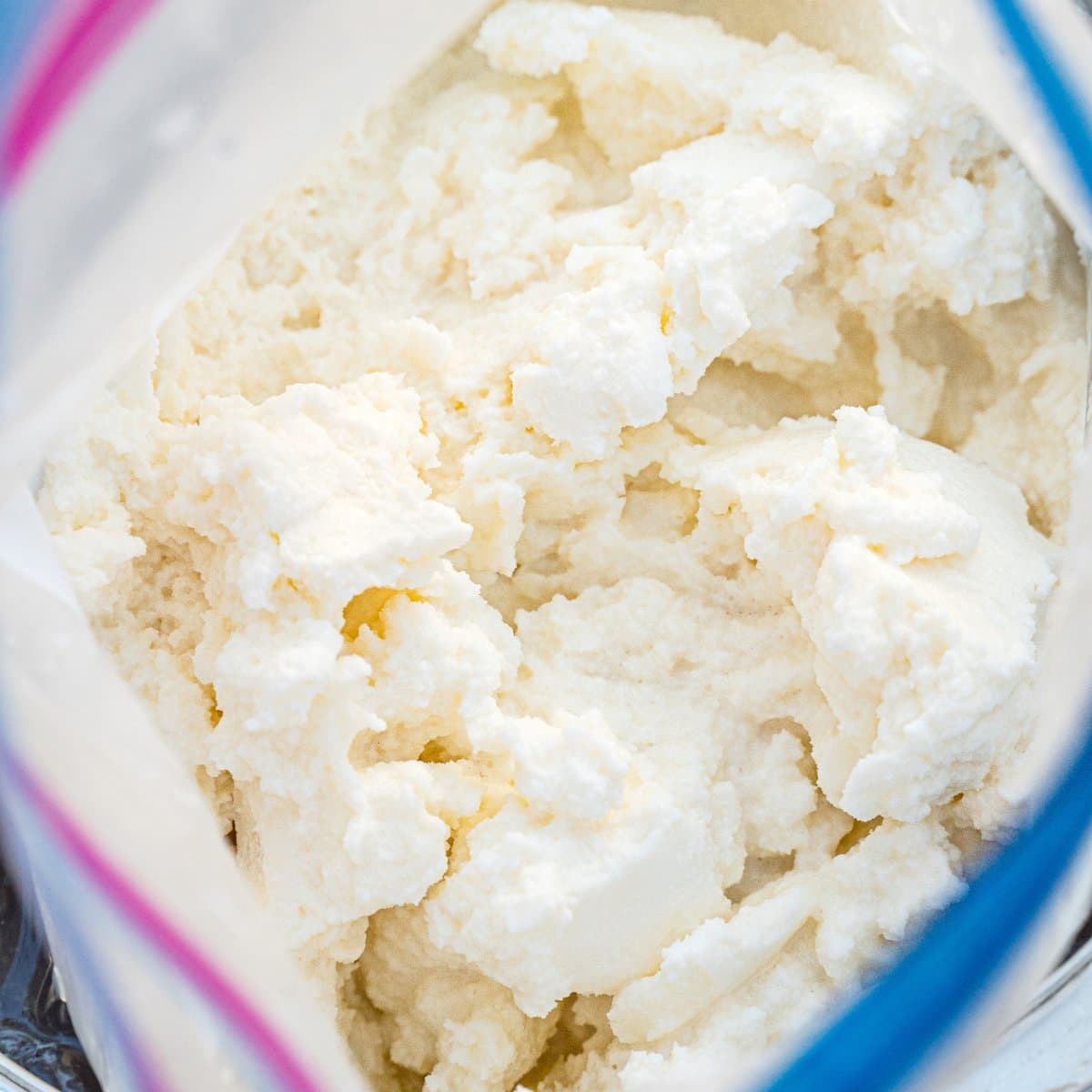 Camping Vanilla Ice Cream