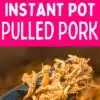 Savor the simplicity: super easy instant pot pulled pork.