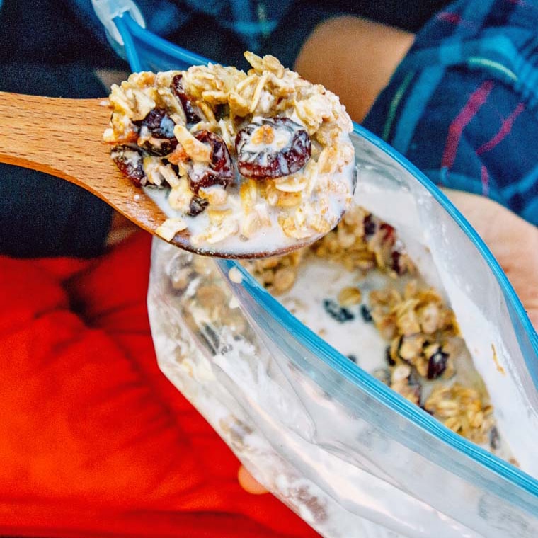 Pecan and Maple Granola in a Bag