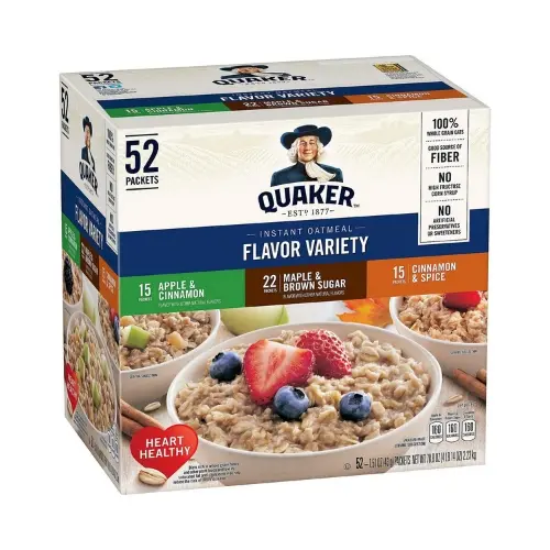 Instant oatmeal package