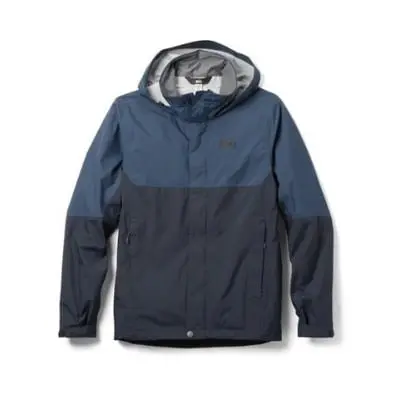 Blue rain jacket product image
