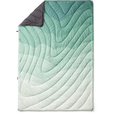 Green rumpl blanket product image