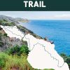 Pinterest graphic with text overlay reading "Backpacking the Trans Catalina TraiL"
