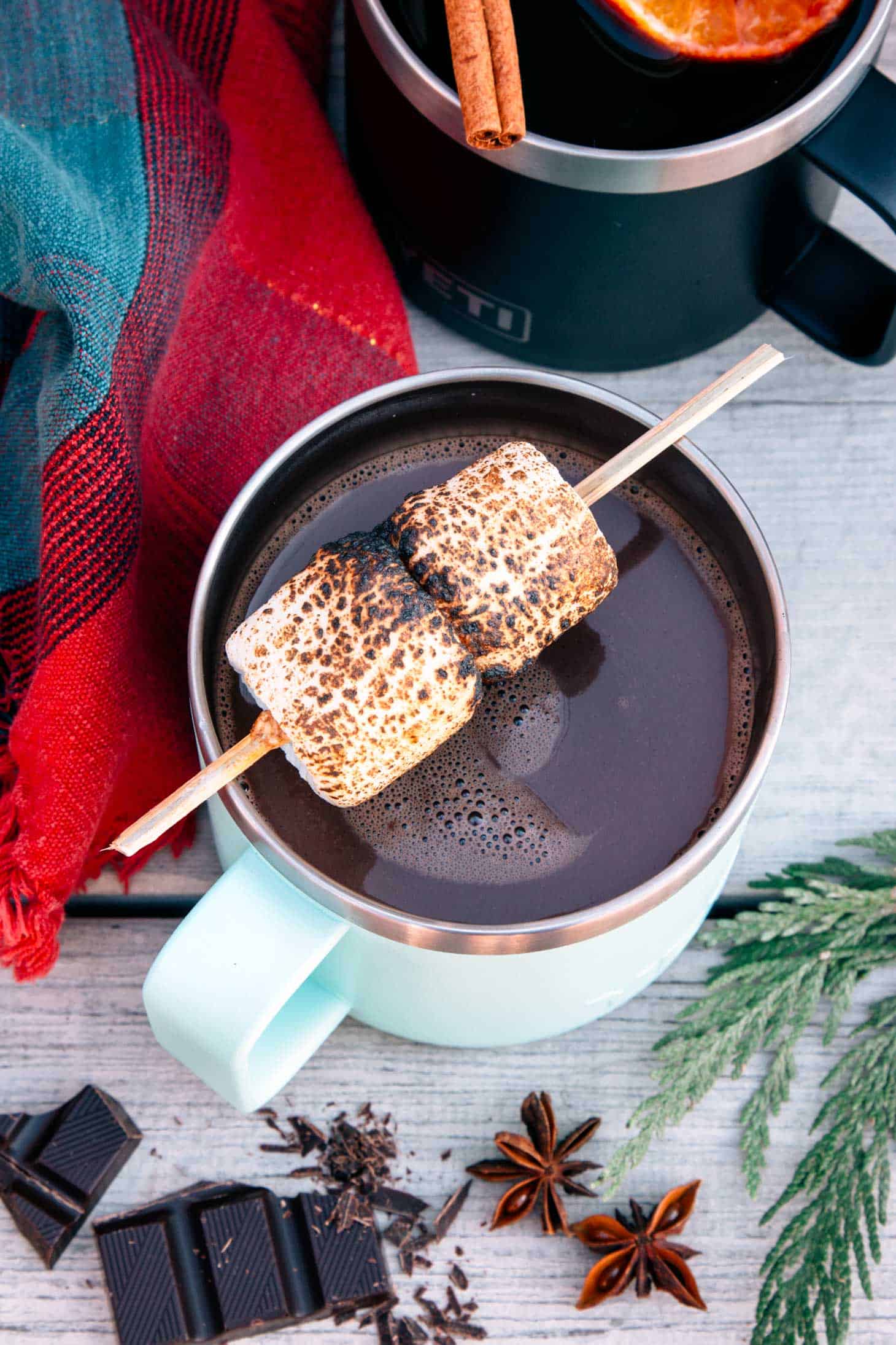 Irish Hot Chocolate in a mug